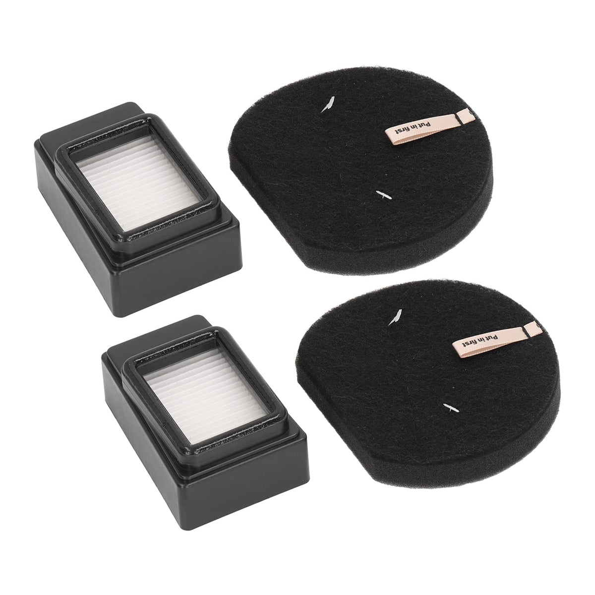 2 Sets Vacuum Cleaner Filter Set with Filter Cotton Replacement for Pet 2792 1621427 621616 1621064 Vacuum Replacement Filter for
