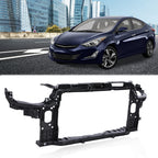 G-PLUS Replacement Radiator Support Bracket, Compatible with 2011 2012 2013 2014 Elantra Sedan Textured Assembly Radiator Mount Replace#HY1225169