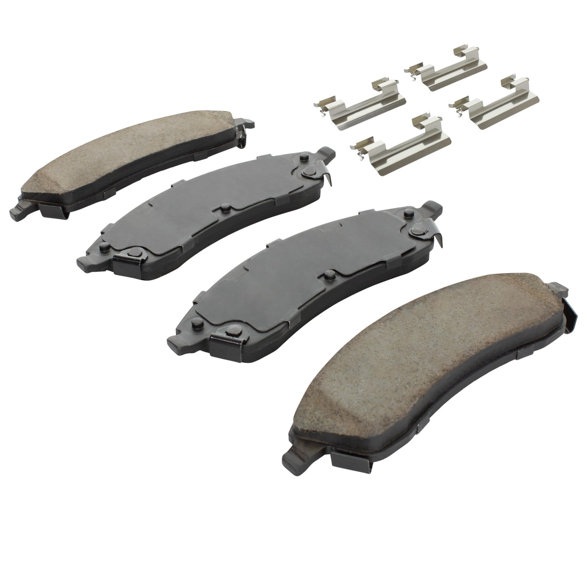 QUALITY-BUILT Black Series Ceramic Front Brake Pads w/Hardware BP1019C