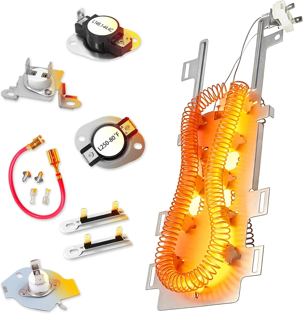 MEDB400VQ0 MEDB850YW0 Dryer Heating Element Fit for May-tag MEDB880BW0