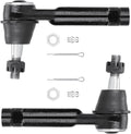ES3493 Front Outer Tie Rod Ends for 99-06 Chevy Silverado Avalanche Suburban GMC Sierra Yukon, 02-06 Cadillac Escalade ESV Driver & Passenger Side 26059226