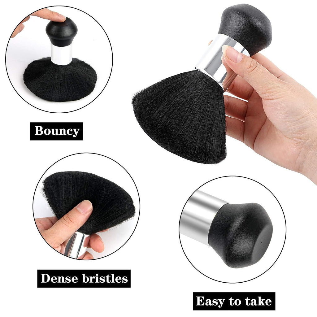 Barber Cape Professional Hair Cutting Cape with Neck Duster Brush | Full Coverage Haircut Apron for Adults, 47x56