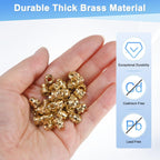 M METERXITY 70-Pack Threaded Inserts M4x7x7mm Brass