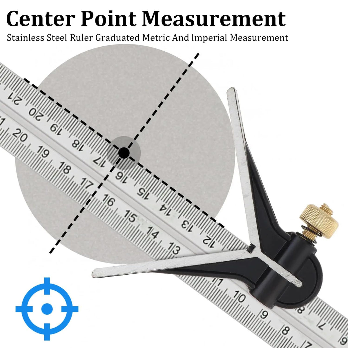 Combination Square Ruler Horizontal Square Multi-Function Carpentry Squares