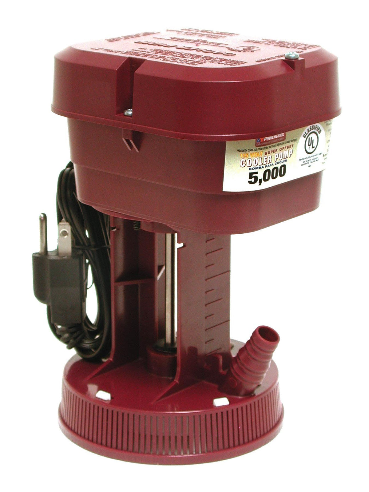 Dial Manufacturing UL5000 115V Offset Evaporative Cooler Pump