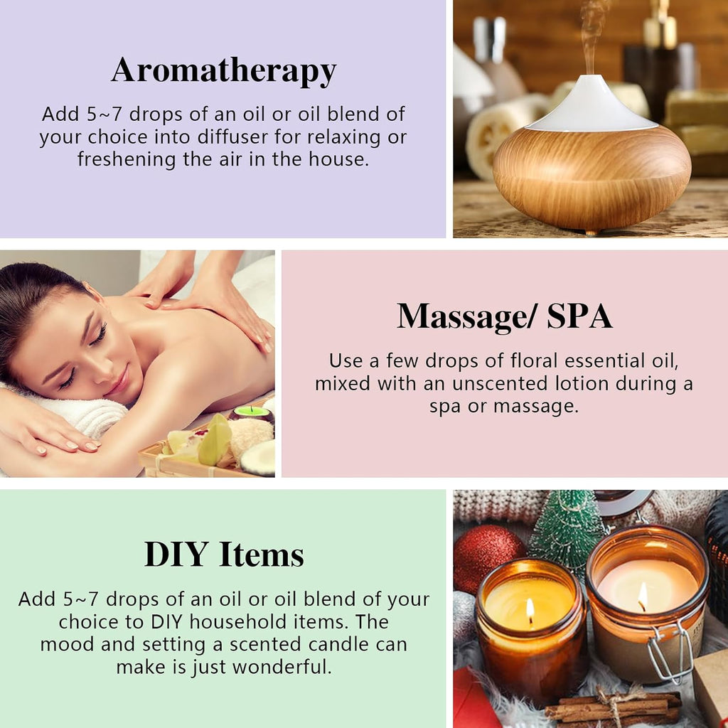 Bakery Essential Oils Set - Fragrance Oil for Diffusers, Candle Making - Pumpkin Pie, Coffee Cake, Oatmeal Cookie