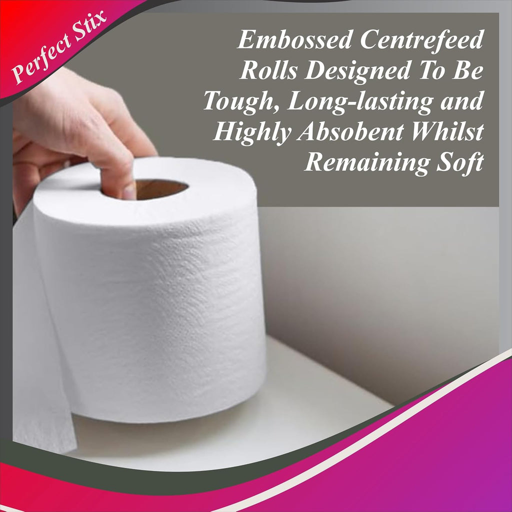 10" White Center Pull Paper Towels- Pack of 1ct-600 Sheets Per Roll