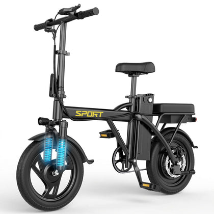 Electric Bike for Adults and Teens Peak 750W 14" Folding Electric Bicycle