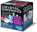 Crystal Growing Science Kit - 3 Colored Crystals - Easy DIY STEM Toys Lab Experiment Specimens, A Great Educational