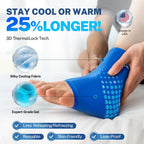 Ankle Ice Pack Wrap, Long-Lasting Cold Compression for Ankle Recovery