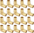 (20 Pack) Asterbacks 3/4 inch PEX Barb Crimp Elbow for PEX-A/B/C Pipe