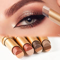 4Packs 3 Color Gradient Eyeshadow Stick, Eye Shadow Pen Set for Make Up