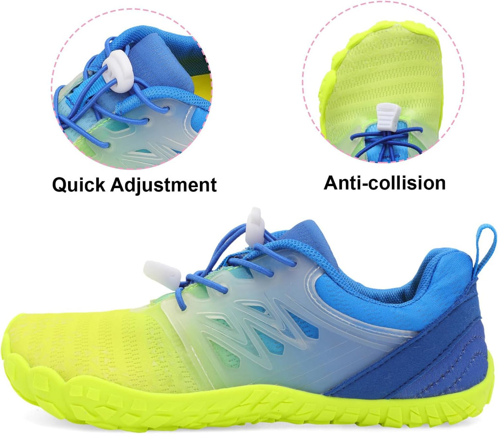 Kids Water Shoes Quick Dry Boys Girls Barefoot Shoes for Beach Pool Sand Non-Slip Outdoor Athletic Walking Sneaker