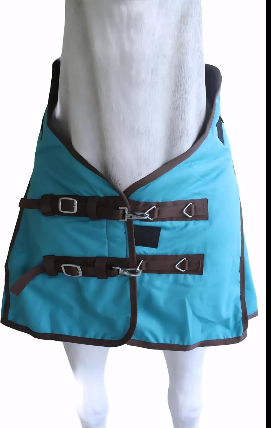 1200D Horse Turnout Blanket Waterproof, Breathable, Heavy-Weight Winter Blanket with 300g Fill, Ripstop Outer Shell