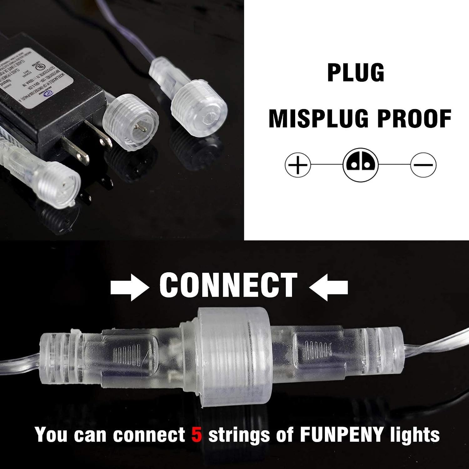 Meteor Shower Rain Lights, 288 LED Christmas Lights Icicle Snow Falling Halloween Light Outdoor Raindrop Light, 30cm