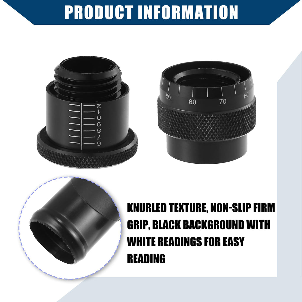 Hihaha Valve Spring Height Micrometer Measurer/Front/Height Range Accurate Measurer Instrument Tool/for V8 Engine/Durable Metal / 1Pcs Black