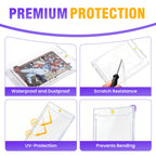 12ct 35pt Magnetic Card Holder Case Sleeves One Touch Card Holders