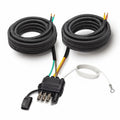 26FT Trailer Wiring Harness Kit, 4 Pin 5 Wire Trailer Wiring Harness