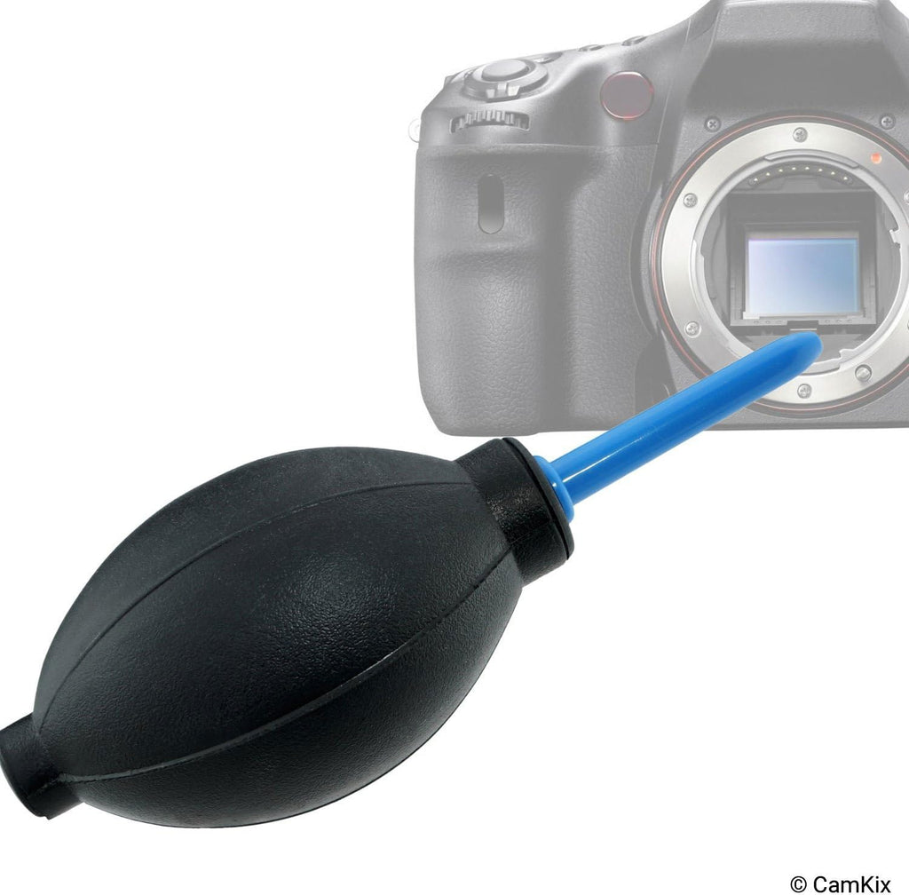 Camera Lens Cleaning Kit - Air Blower, Cleaning Brush, 2in1 Lens Cleaning Pen, 50 Individually Wrapped Wet Tissues