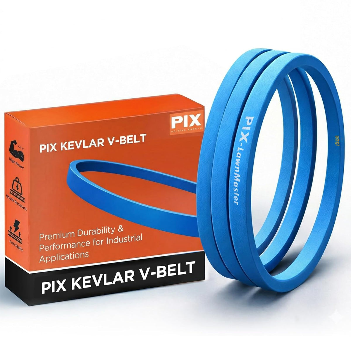 PIX - B28K, V- Belt, B Kevlar, 5/8 x 31in OC