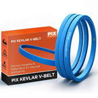 PIX B100K Kevlar V-Belt 5/8 x 103 OC - Industrial Drive V-Belt Fits B100, BK100, 5LK1030, 5L1030, 5L1030K, BP100, 851030, 5H1030, 7648258-103, MXV5-1030, 75-503 - OEM Belt 5 Pack