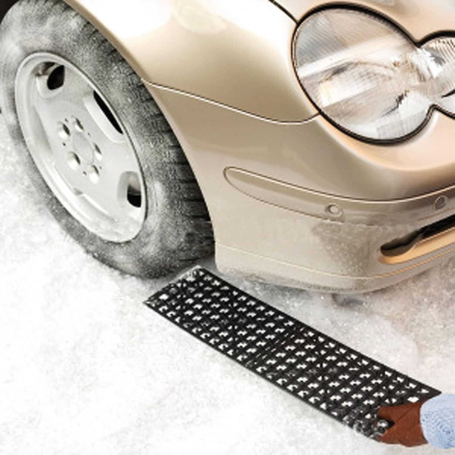 1 Pair All-Weather Auto Tire Traction Mat Tire Grip Aid Car Truck Off-road Escape Unstuck Vehicle From Snow Ice Mud