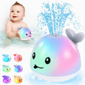 Baby Bath Toys, Pool Water Toys for Babies, Toddler Bath Toys for Kids Ages 1-3, 1 Year Old Boy Girl Gift Light Up