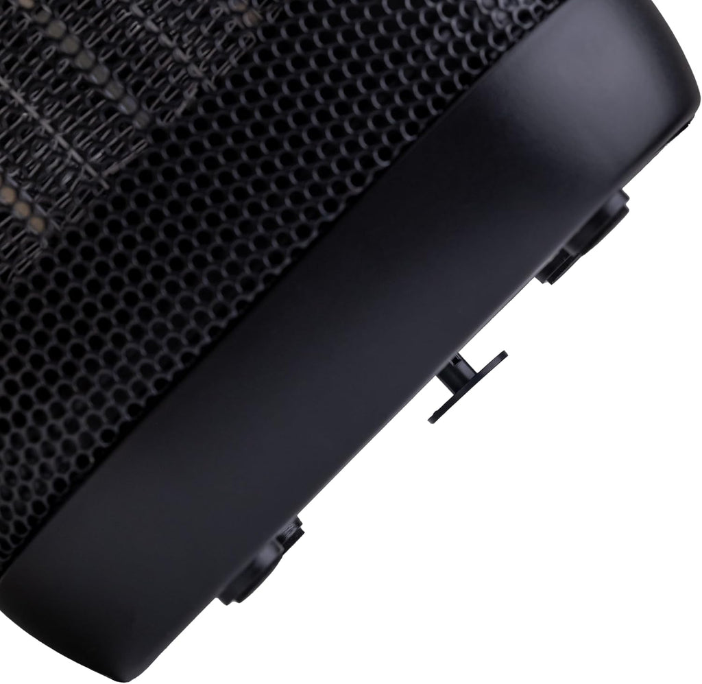 Comfort Zone Compact Electric Space Heater for Indoor Use – 1500W Fan-Forced PTC Ceramic Heater with Adjustable