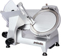 10" Electric Meat Slicer, 1/3 HP Deli Slicer with Italian Carbon Steel Blade, Lunch Food, Semi-frozen Meat, Cheese