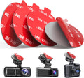 Sticky Adhesive Pad Replacement for Dash Cam Suction Cup Mount, 4pcs 2.2" 3M VHB Round Heat Resistant Double Sided