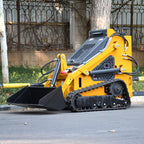 Versatile Mini Skid Steer Loader with Hydraulic Drive Electric Mini Skid Steer Compact Track Loader with