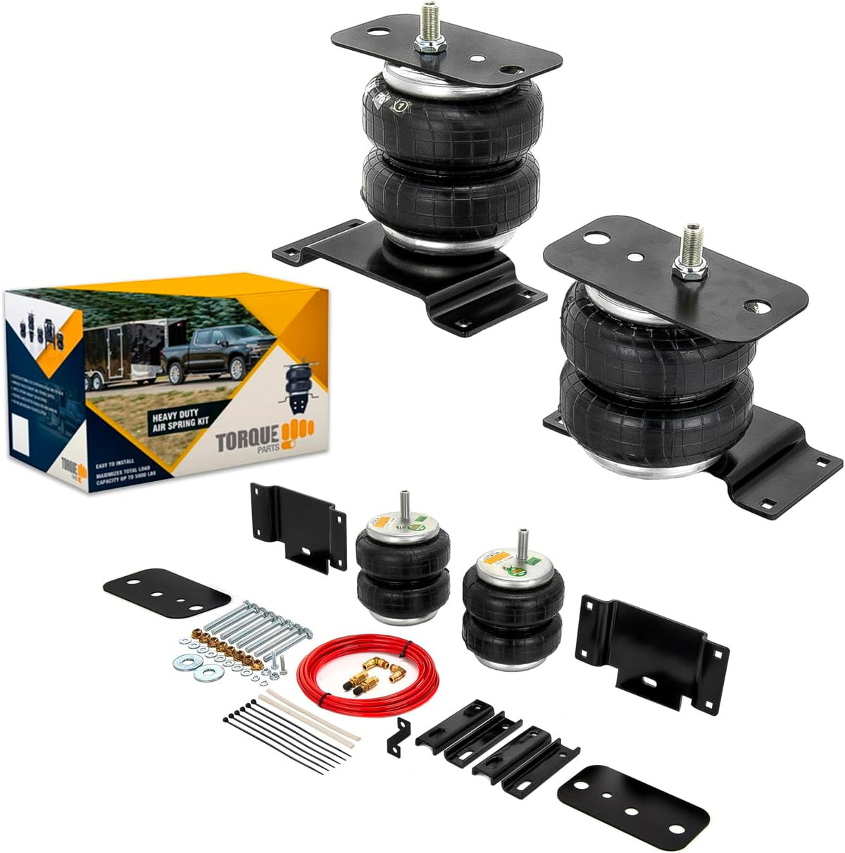 Torque Air Suspension Bag Kit for 2007-2021 Toyota Tundra 2WD 4WD