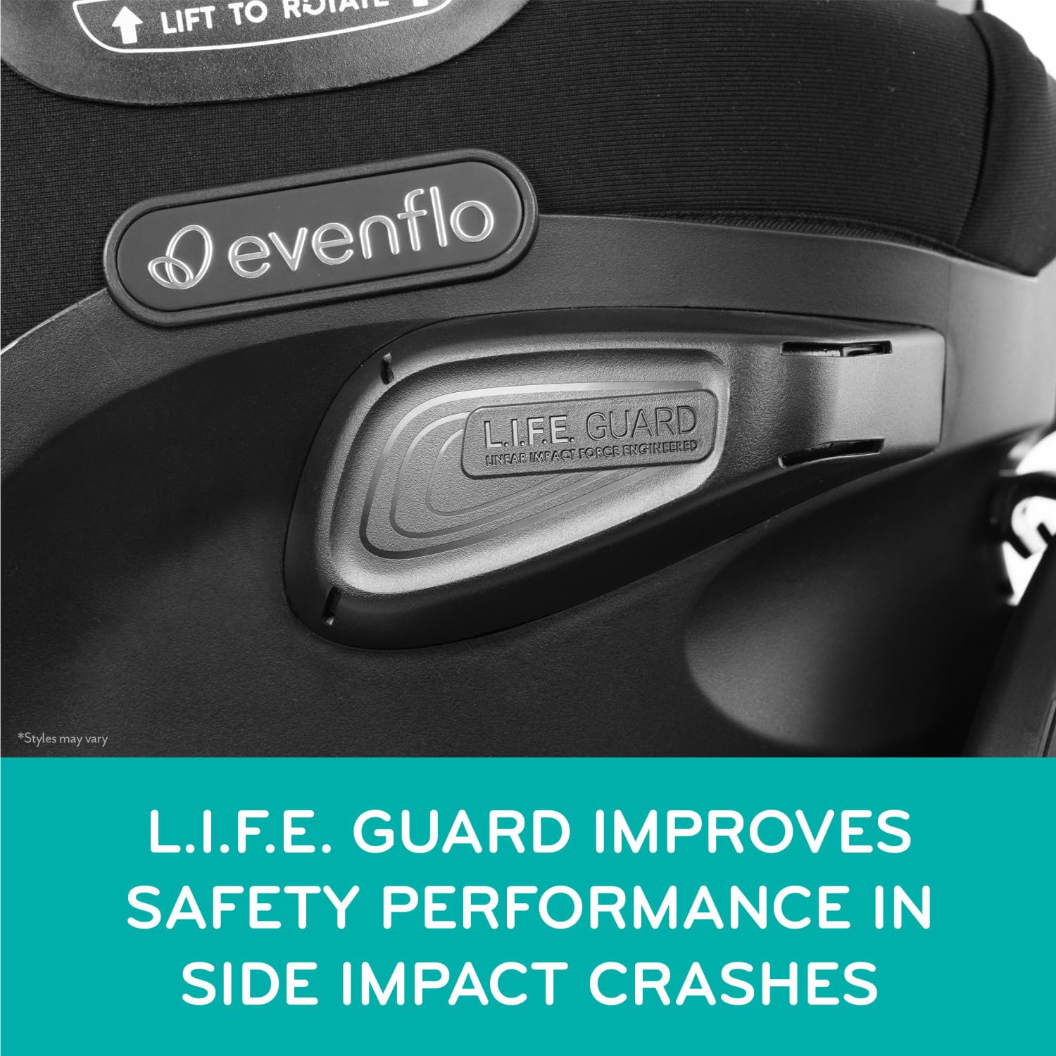 Revolve360 Extend Convertible Car Seat with 360 Degree Rotation, Extended Rear-Facing, Forward-Facing, Booster Mode