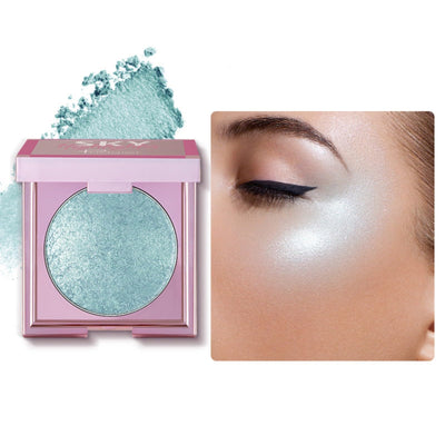 Face Highlighter Palette 8 Colors Shimmer Glitter Pearl Highlighter Powder Sparkly Diamond Highlighting Palette for