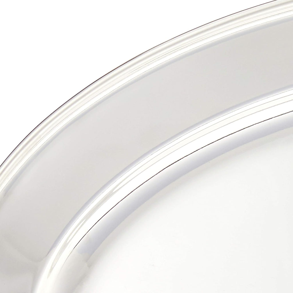 18" x 11 1/2" Oval Stainless Steel Platter