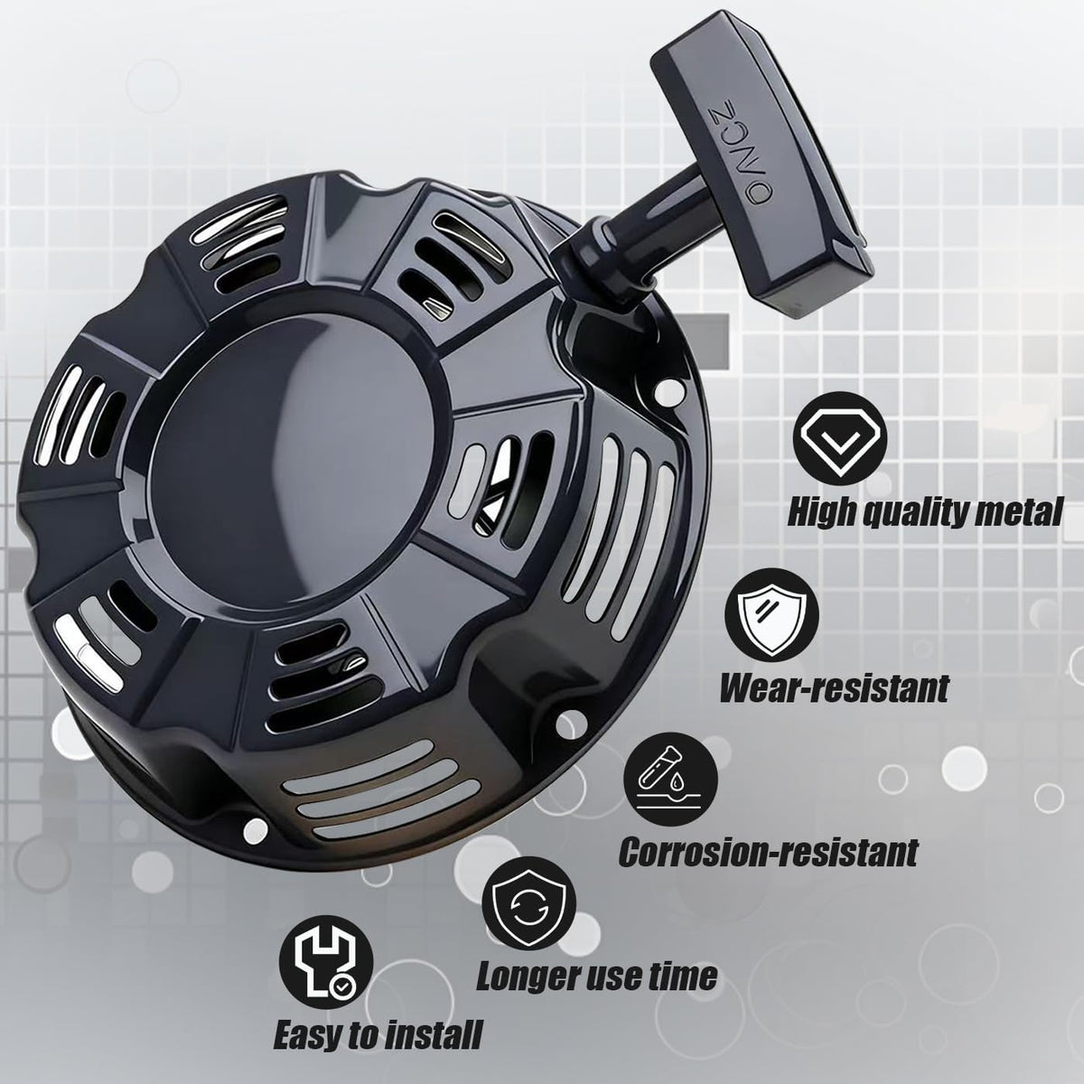 Recoil Starter Compatible with Kohler SH265 SH270 SH255 196cc