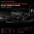 A-Premium Engine Air Filter Cleaner Box Housing Compatible with Mazda