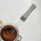 Professional Espresso Distribution Tool Set for Coffee Lovers, Argent
