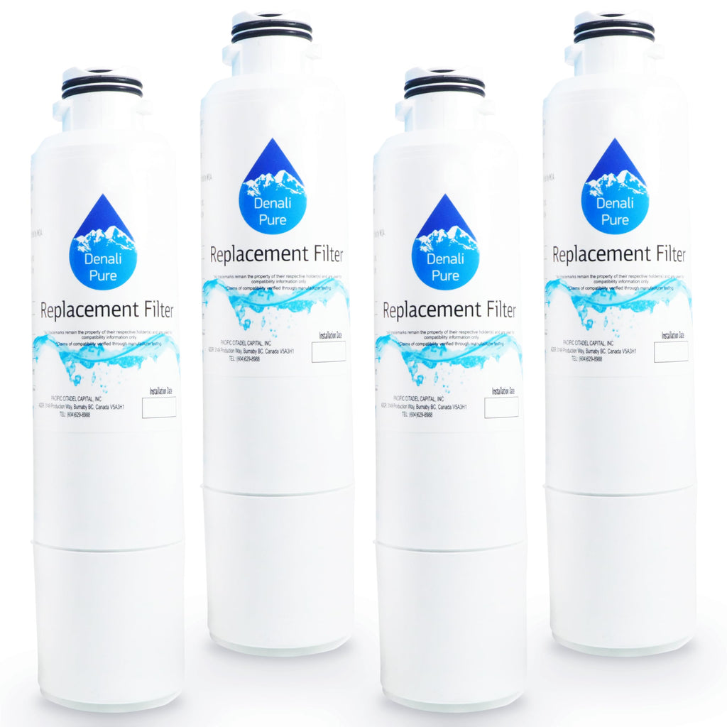 4-Pack Replacement for Samsung RSG307AARS Refrigerator Water Filter