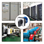 Changeover Switch LW28-32 3 Positions 8 Terminals Universal Rotary Cam Selector Latching Switches 690V 32A