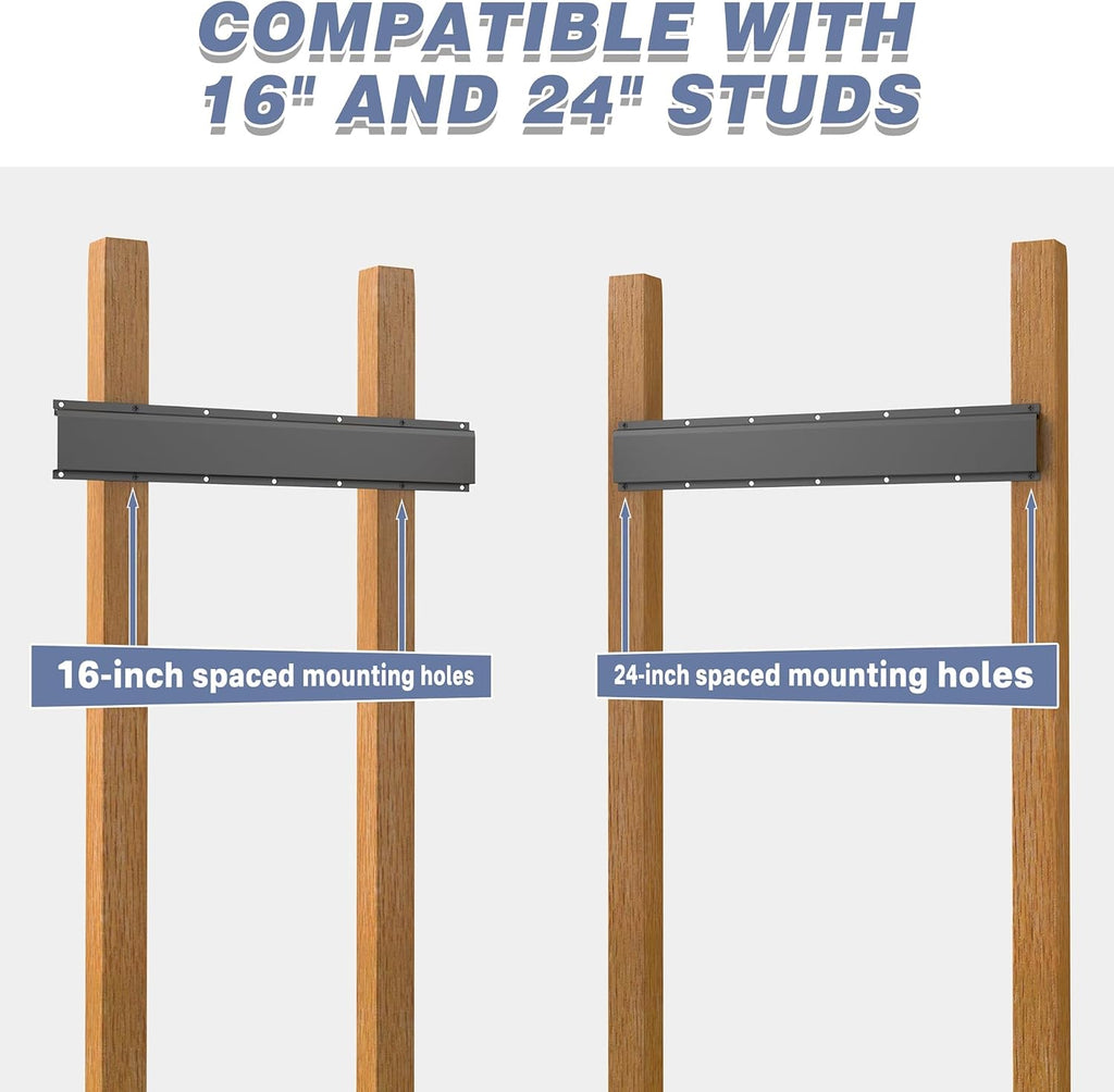 Garage Storage Organization Wall Ski Rack 4 Pairs of Skis | Wall Mount Ski Hanger for Garage, Home, Snowboard Wall