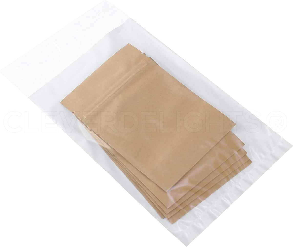6" x 9" Clear Front Poly Mailers - 100 Pack