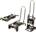 Shifter Multi-Position Folding Hand Truck and Cart, 300 lb. Weight Capacity, Green, 12222PBG1E