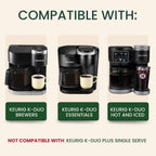 Reusable Keurig Duo Coffee Filter Basket for K-Duo Gen 2 - Mesh Replacement