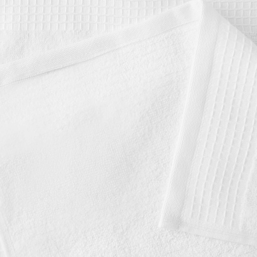 Organic Cotton Waffle Weave Kitchen Dish Towels, Ultra Absorbent, Quick Drying, Lint-Free, 15 x 25 inches, 6-Pack