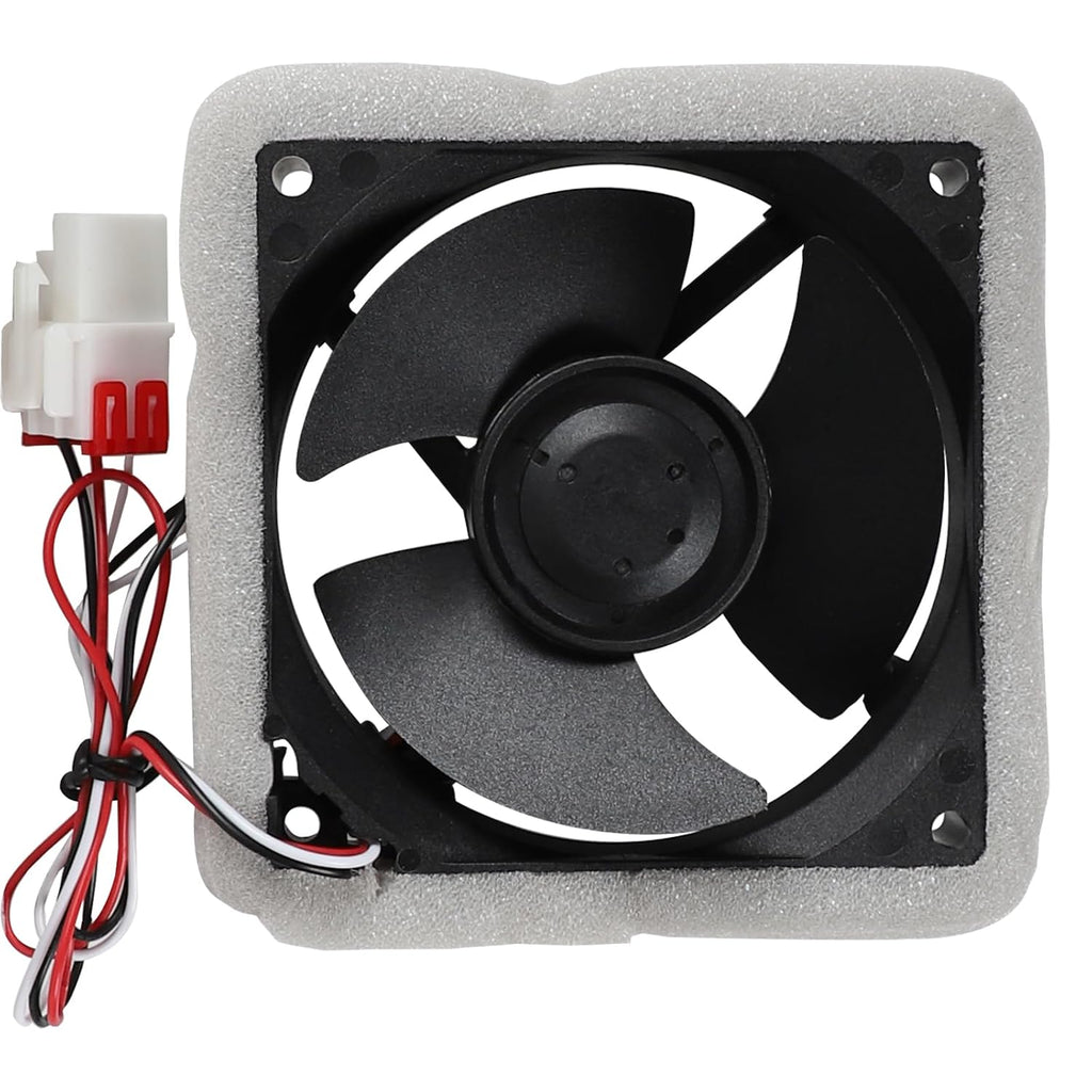 Refrigerator Evaporator Fan Motor Compatible with Samsung Model Part Numbers RF30HBEDBSR/AA RF30HDEDTSR/AA RF30KMEDBSG/AA RF30KMEDBSR/AA RF30HBEDBSR/AA-0001
