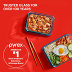 Simply Store (7-Pack) Glass Food Storage Containers Set