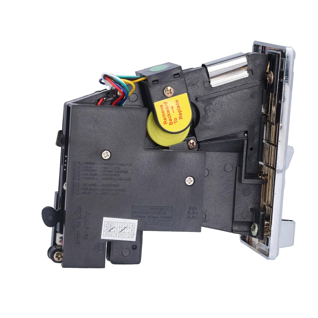 Bill Acceptor for Vending Machine 2024 Upgraded Electronic CPU Selector Compatible with Game Machines Silver Grey