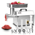 #32 Electric Commercial Meat Grinder Machine, 21 lbs/min