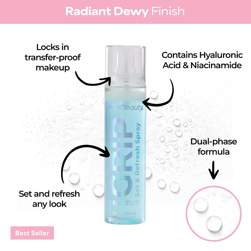 Grip Primer & Grip Setting Spray Makeup Base Set